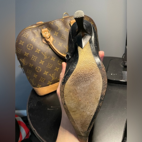 Giuseppe Zanotti Leather Booties Size 37 - Picture 6 of 8